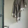 Black & White Spot Terry Bath Towel
