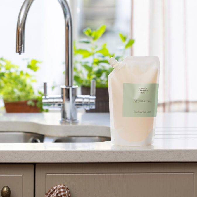 Flowers + Wood Hand Wash Refill