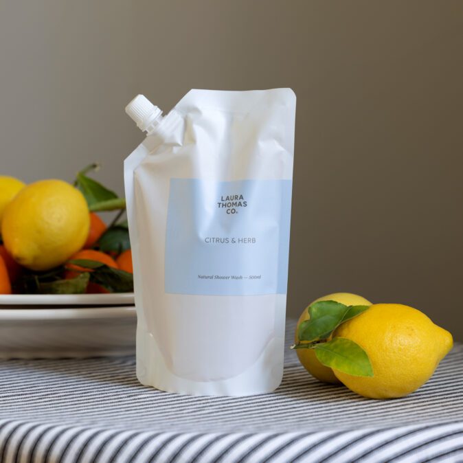 Citrus + Herb Shower Wash Refill