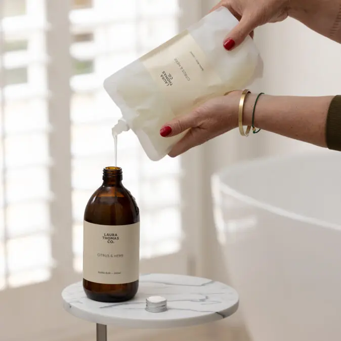 Citrus + Herb Natural Bubble Bath Refill