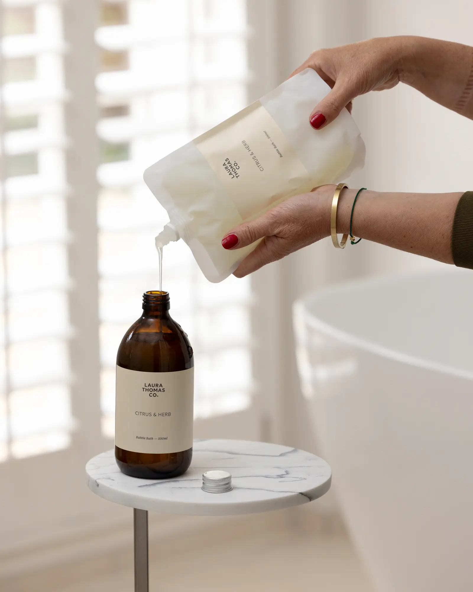 Citrus + Herb Bubble Bath Refill