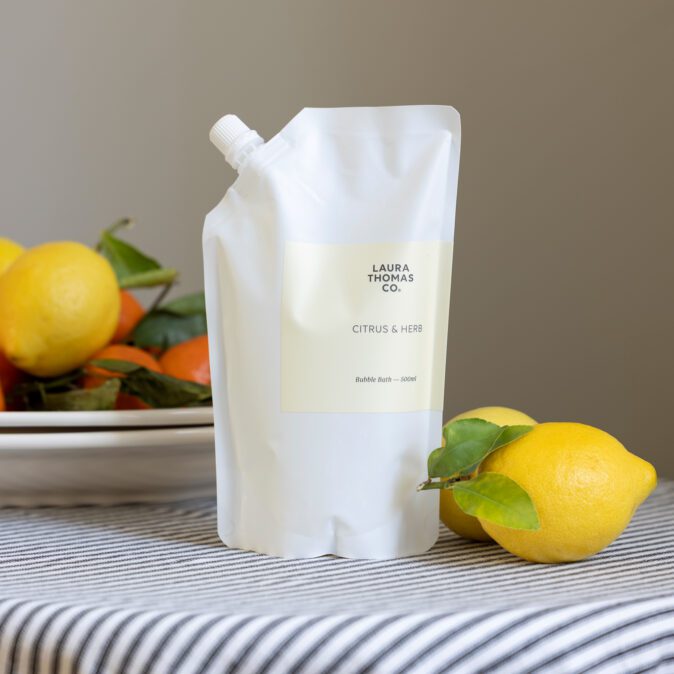 Citrus + Herb Bubble Bath Refill