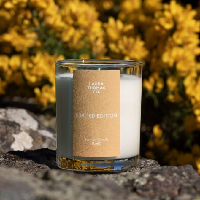 Happy Vibes + Goldenhope Limited Edition Gorse Candle