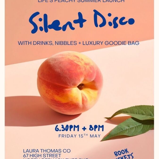 Life’s Peachy Summer Launch: Silent Disco & Luxury Goodie Bag