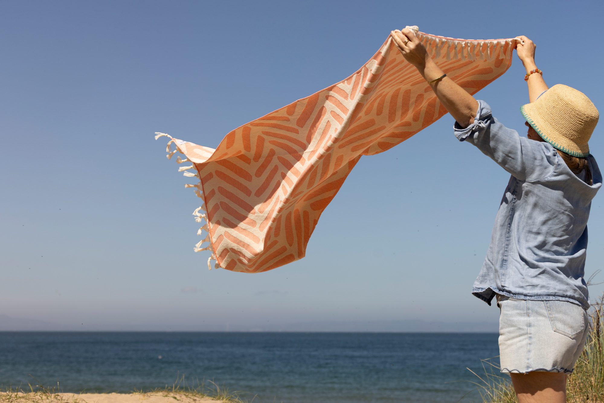 Peach Beach Towel